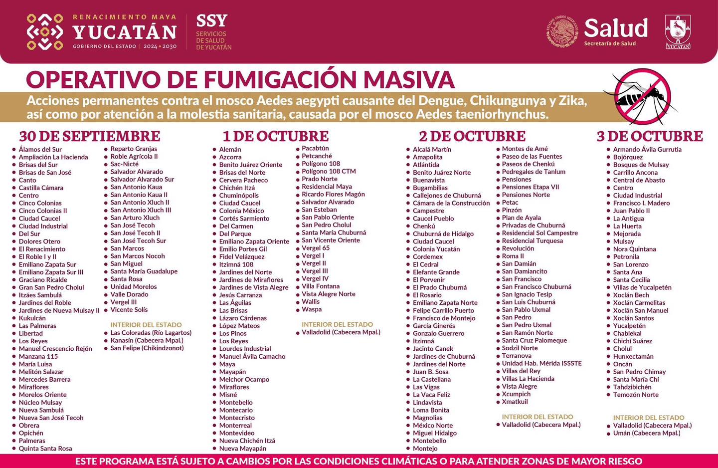 Aviso General